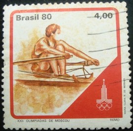 Selo postal COMEMORATIVO do Brasil de 1980 - C 1155 U