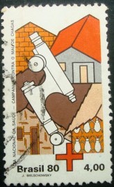 Selo postal COMEMORATIVO do Brasil de 1980 - C 1159 U