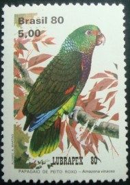 Selo postal COMEMORATIVO do Brasil de 1980 - C 1166 M