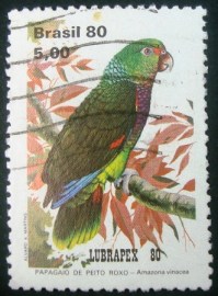 Selo postal COMEMORATIVO do Brasil de 1980 - C 1166 U