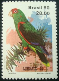 Selo postal COMEMORATIVO do Brasil de 1980 - C 1168 M