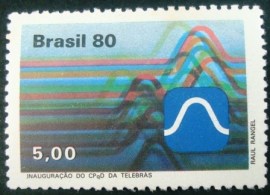 Selo postal do Brasil de 1980 Telebrás - C 1172 N