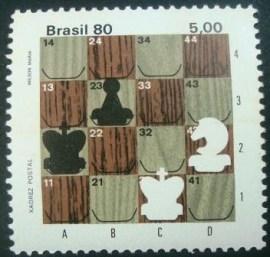 Selo postal COMEMORATIVO do Brasil de 1980 - C 1174 M