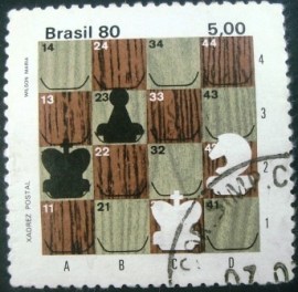 Selo postal COMEMORATIVO do Brasil de 1980 - C 1174 U