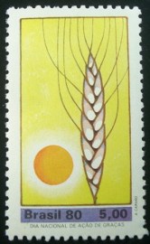 Selo postal do Brasil de 1980 Ação de Graças - C 1175 N