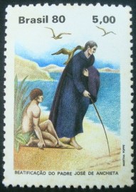 Selo postal COMEMORATIVO do Brasil de 1980 - C 1176 N