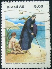 Selo postal COMEMORATIVO do Brasil de 1980 - C 1176 U
