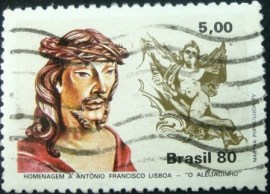 Selo postal COMEMORATIVO do Brasil de 1980 - C 1180 U