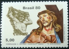 Selo postal COMEMORATIVO do Brasil de 1980 - C 1181 M