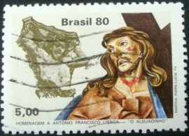Selo postal COMEMORATIVO do Brasil de 1980 - C 1181 U