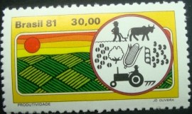 Selo postal COMEMORATIVO do Brasil de 1981 - C 1183 M