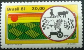 Selo postal COMEMORATIVO do Brasil de 1981 - C 1183 N