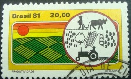 Selo postal COMEMORATIVO do Brasil de 1981 - C 1183 N1D