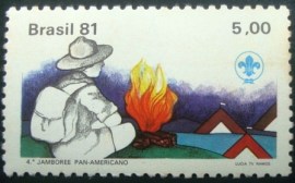 Selo postal COMEMORATIVO do Brasil de 1981 - C 1187 N