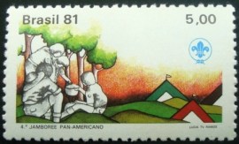 Selo postal COMEMORATIVO do Brasil de 1981 - C 1188 M