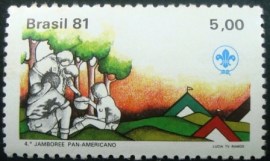 Selo postal COMEMORATIVO do Brasil de 1981 - C 1188 N