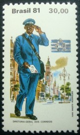 Selo postal COMEMORATIVO do Brasil de 1981 - C 1189 m