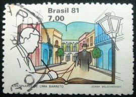 Selo postal COMEMORATIVO do Brasil de 1981 - C 1193 U