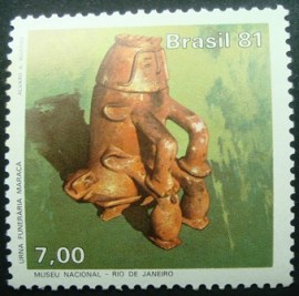 Selo postal COMEMORATIVO do Brasil de 1981 - C 1194 M