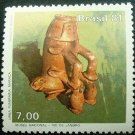 Selo postal COMEMORATIVO do Brasil de 1981 - C 1194 N