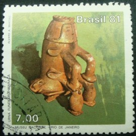 Selo postal COMEMORATIVO do Brasil de 1981 - C 1194 U
