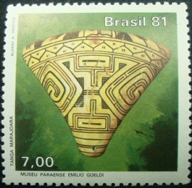 Selo postal COMEMORATIVO do Brasil de 1981 - C 1195 M