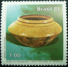 Selo postal COMEMORATIVO do Brasil de 1981 - C 1196 M