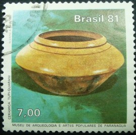 Selo postal COMEMORATIVO do Brasil de 1981 - C 1196 U