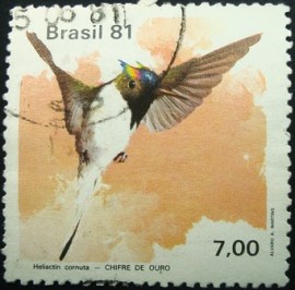 Selo postal COMEMORATIVO do Brasil de 1981 - C 1198 U