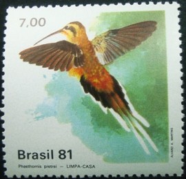 Selo postal COMEMORATIVO do Brasil de 1981 - C 1200 M