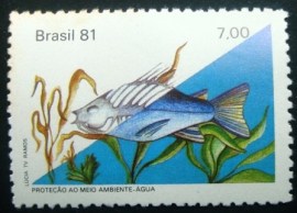 Selo postal COMEMORATIVO do Brasil de 1981 - C 1203 N