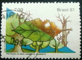 Selo postal COMEMORATIVO do Brasil de 1981 - C 1204 U