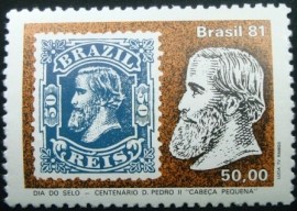 Selo postal COMEMORATIVO do Brasil de 1981 - C 1210 M