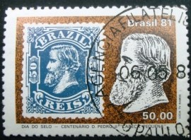 Selo postal COMEMORATIVO do Brasil de 1981 - C 1210 MCC