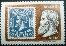 Selo postal COMEMORATIVO do Brasil de 1981 - C 1210 N