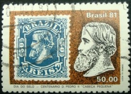 Selo postal COMEMORATIVO do Brasil de 1981 - C 1210 U