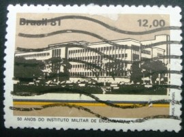 Selo postal COMEMORATIVO do Brasil de 1981 - C 1213 U