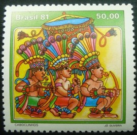 Selo postal COMEMORATIVO do Brasil de 1981 - C 1214 M
