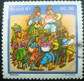 Selo postal COMEMORATIVO do Brasil de 1981 - C 1216 U