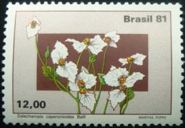 Selo postal COMEMORATIVO do Brasil de 1981 - C 1218 m