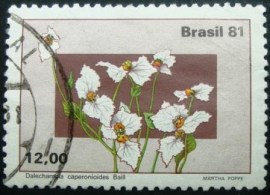 Selo postal COMEMORATIVO do Brasil de 1981 - C 1218 U