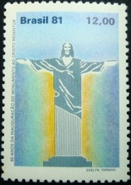 Selo postal COMEMORATIVO do Brasil de 1981 - C 1223 N