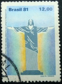 Selo postal COMEMORATIVO do Brasil de 1981 - C 1223 U