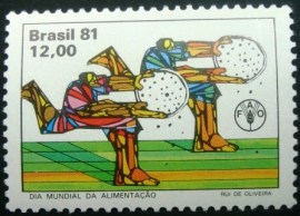 Selo postal COMEMORATIVO do Brasil de 1981 - C 1224 N