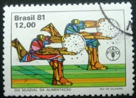 Selo postal COMEMORATIVO do Brasil de 1981 - C 1224 U