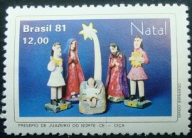 Selo postal COMEMORATIVO do Brasil de 1981 - C 1227 M
