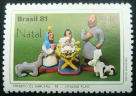 Selo postal COMEMORATIVO do Brasil de 1981 - C 1228 M