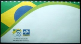 Envelope de 1º Dia de Circulação do Brasil de 2013 250 Anos Correios