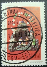 Selo postal COMEMORATIVO do Brasil de 1981 - C 1229 MCC