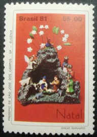 Selo postal COMEMORATIVO do Brasil de 1981 - C 1229 N